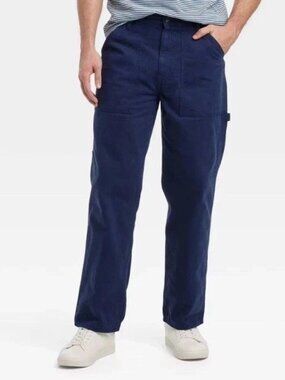Goodfellow & Co - Men's Vintage Relaxed Straight Fit Utility Pants -